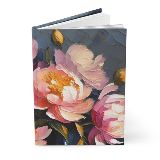 Pink Peony Journal Matte 5.75X8 150 Pages