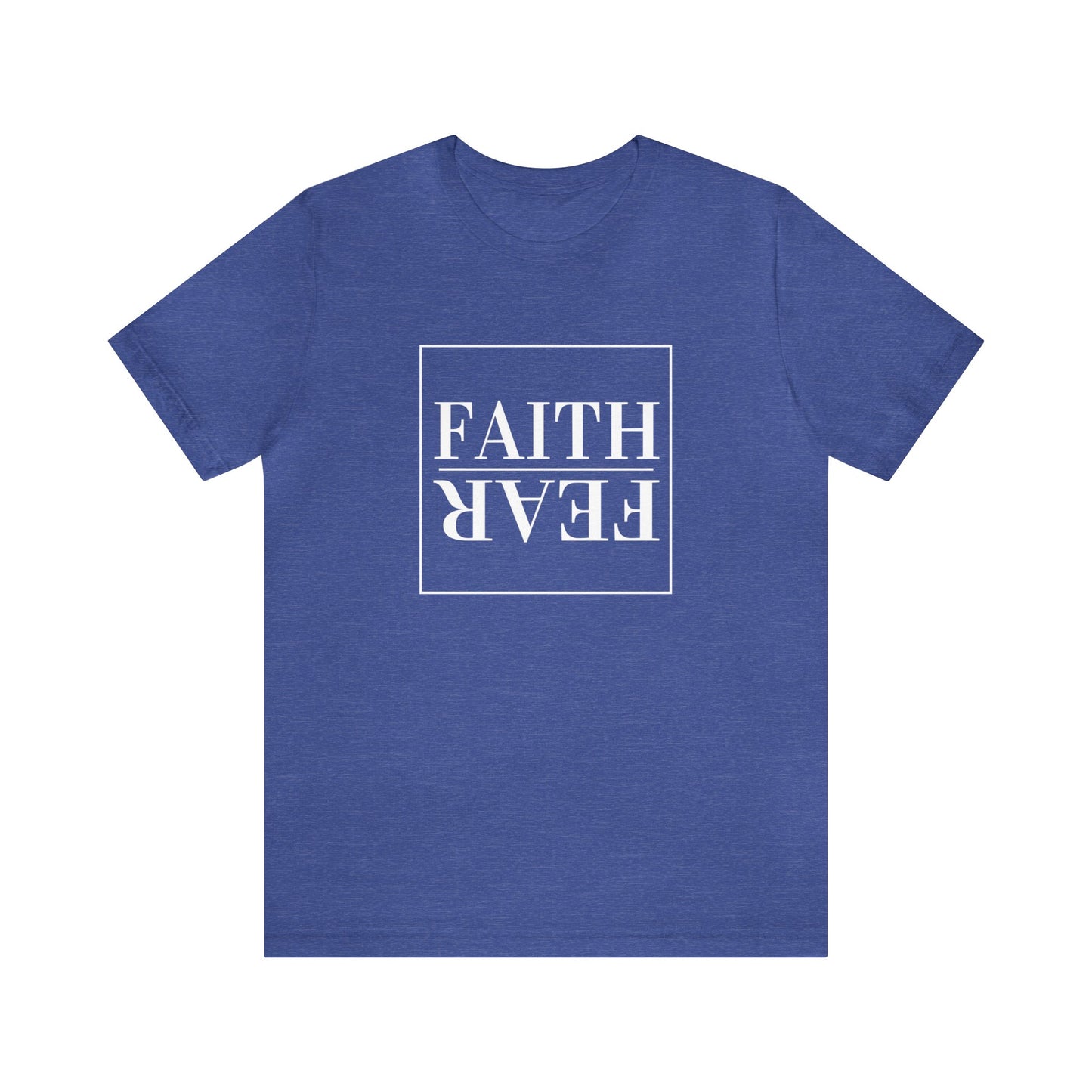 "Faith Over Fear" Inspirational Tee