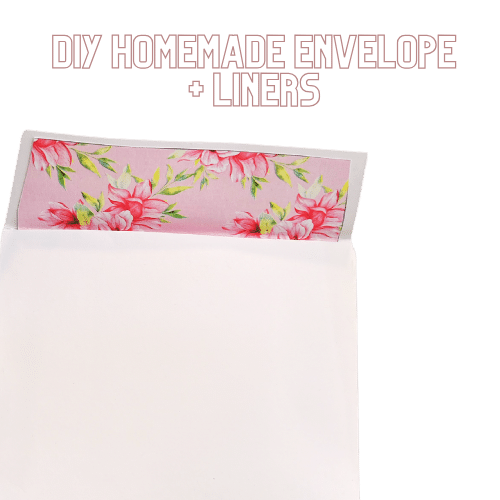 DIY A2 Homemade Envelope Printable Template