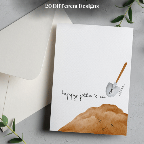 Printable Father's Day Card (Collection of 20 Designs)