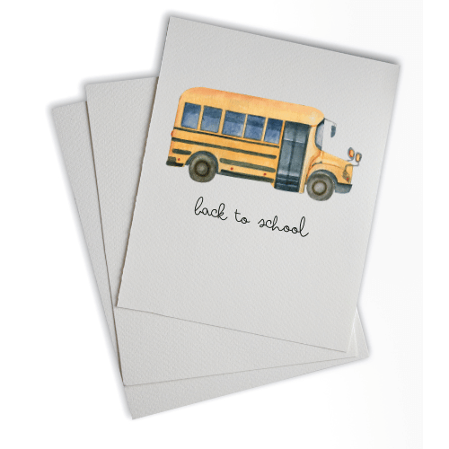 Printable Back-to-School Card (Collection of 20 Designs)